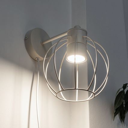 Applique murale STARLIGHT 1xGU10/10W/230V crème
