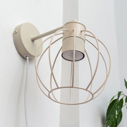 Applique murale STARLIGHT 1xGU10/10W/230V crème