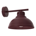 Applique murale SVEN 1xE27/15W/230V bordeaux