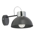 Applique murale TEDI 1xE27/60W/230V anthracite/chrome brillant