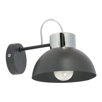 Applique murale TEDI 1xE27/60W/230V anthracite/chrome brillant