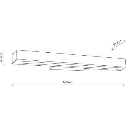 Applique murale TEO LED/8W/230V 3000K pin