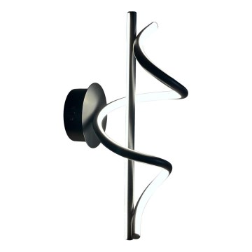 Applique murale TWIST LED/12W/230V noir