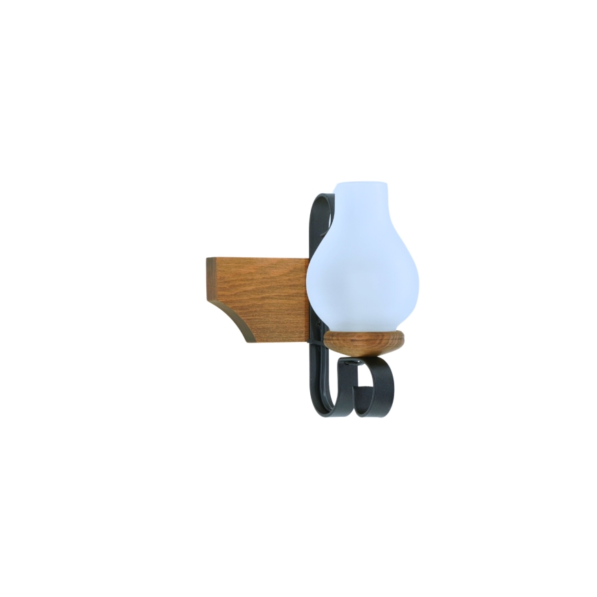 Applique murale VELA 1xE14/40W/230V hêtre - FSC certifié