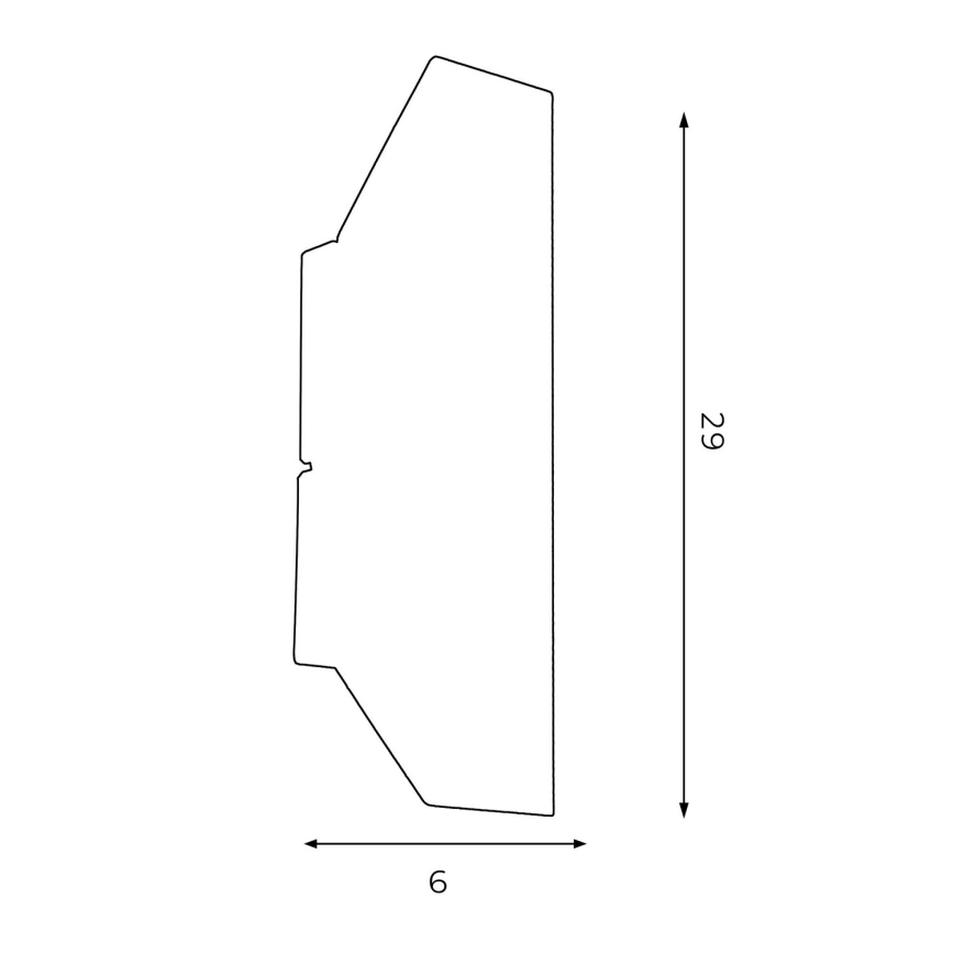 Applique murale WALL 2xGU10/8W/230V noir