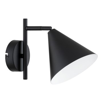 Applique murale ZELTA 1xE27/15W/230V noire