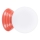 Applique murale ZORI pour salle de bains, 1xG9/8W/230V, IP44, rose
