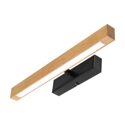 Applique pour tableau LED VERDE LED/5,5W/230V 3000K 46 cm chêne/noir