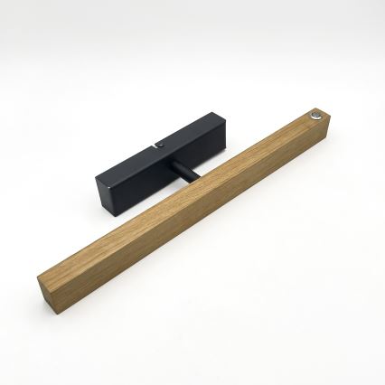 Applique pour tableau LED VERDE LED/5,5W/230V 3000K 46 cm chêne/noir