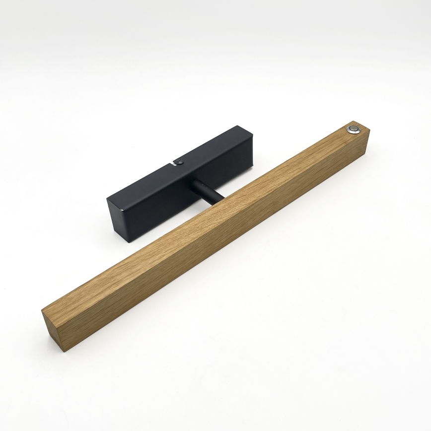 Applique pour tableau LED VERDE LED/5,5W/230V 3000K 46 cm chêne/noir