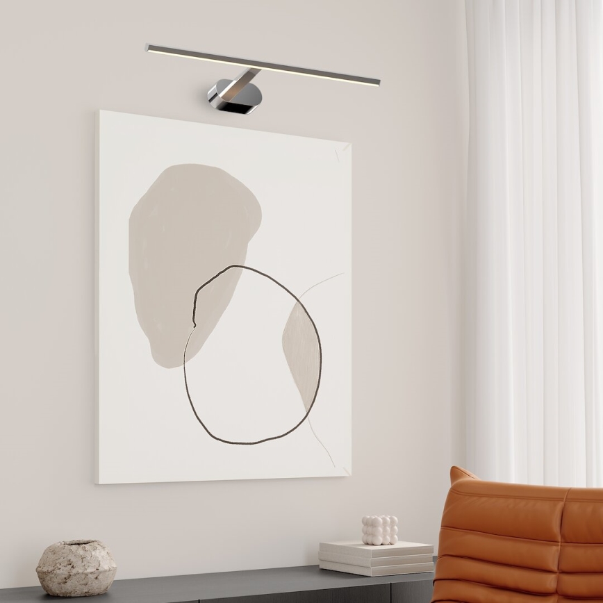 Applique pour tableau PRADO LED/11W/230V chrome brillant