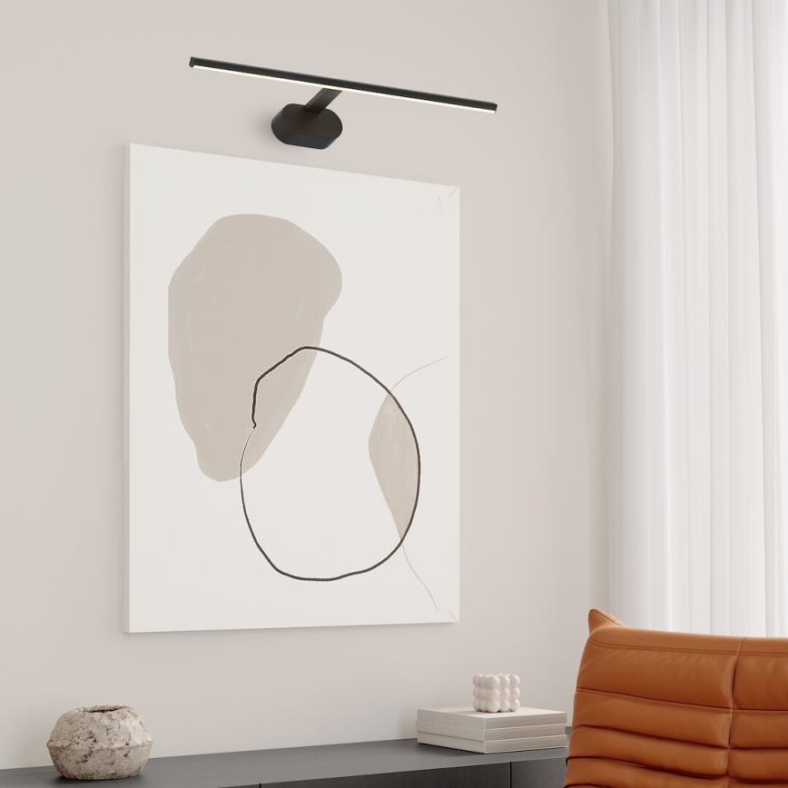 Applique pour tableau PRADO LED/11W/230V noir