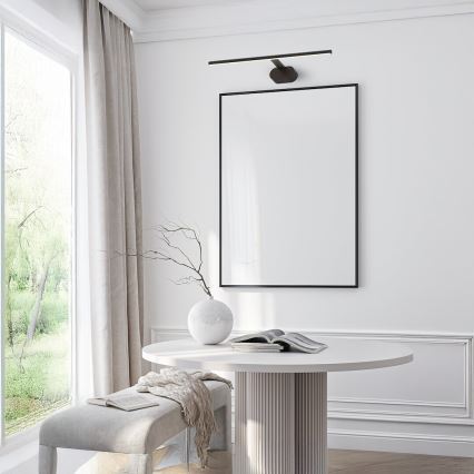 Applique pour tableau PRADO LED/11W/230V noir