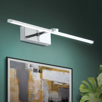 Applique pour tableau PUBLIO LED/10W/230V 50 cm chrome brillant