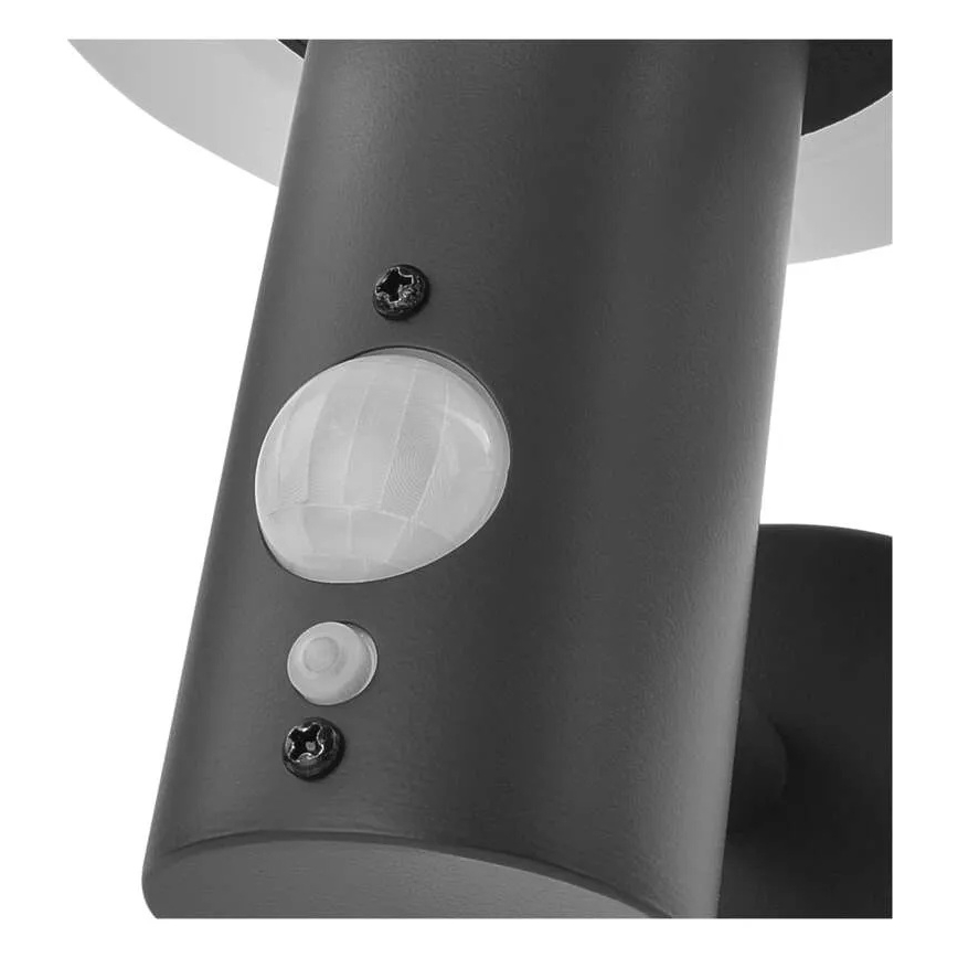 Applique murale solaire LED avec capteur LED/2W/3,7V 1200 mAh IP44