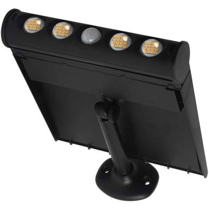 Applique murale solaire LED avec capteur LED/8W/3,7V IP65 6000K 4000 mAh