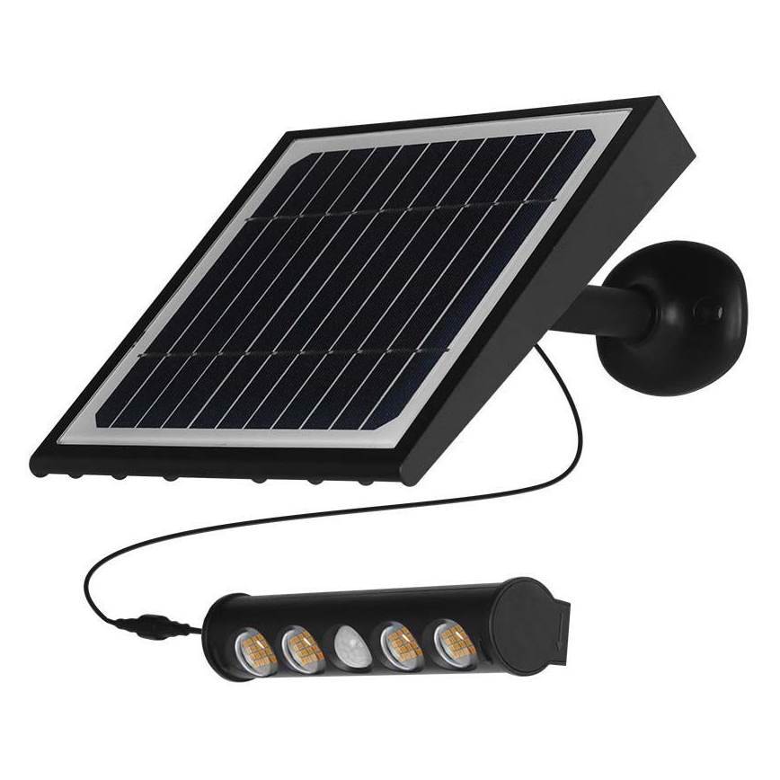Applique murale solaire LED avec capteur LED/8W/3,7V IP65 6000K 4000 mAh
