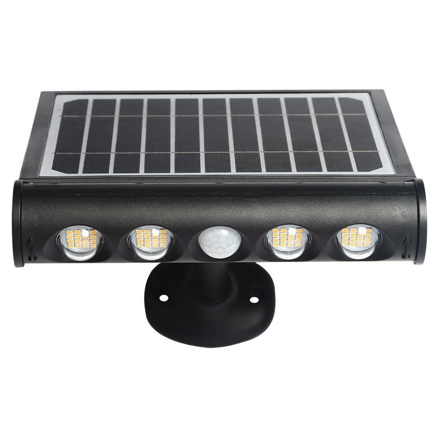 Applique murale solaire LED avec capteur LED/8W/3,7V IP65 6000K 4000 mAh