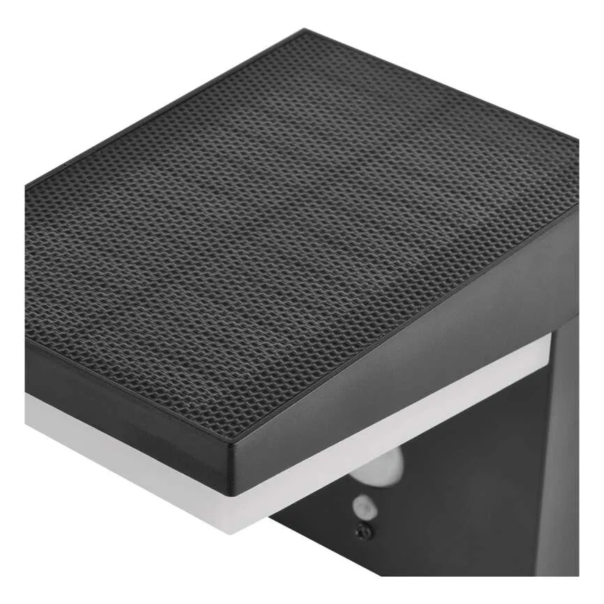 Applique murale solaire LED avec capteur LED/4,4W/3,7V 2200 mAh IP44