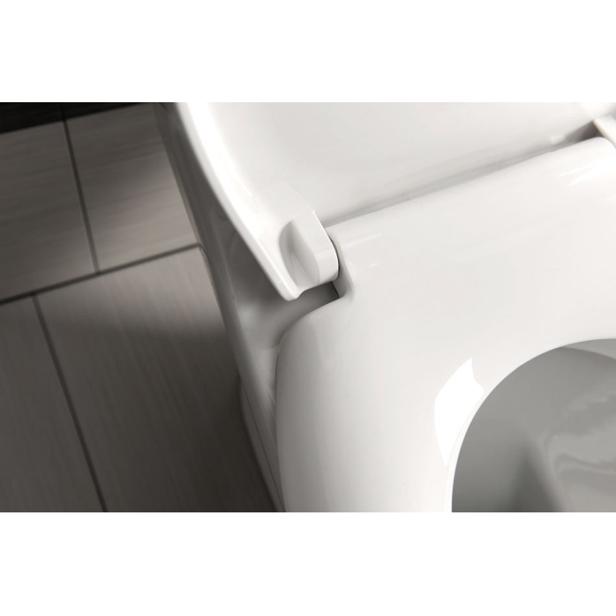 Aqualine - Abattant de toilettes SOFIA SoftClose blanc