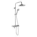 Aqualine - Ensemble de douche avec mitigeur FARRAO chromé brillant