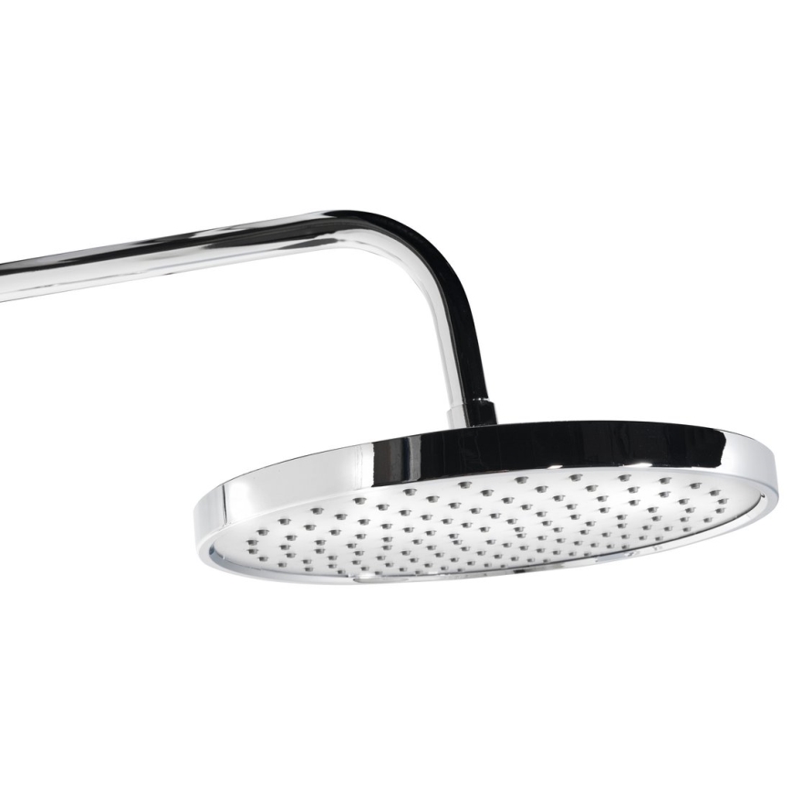 Aqualine - Ensemble de douche avec mitigeur FARRAO chromé brillant