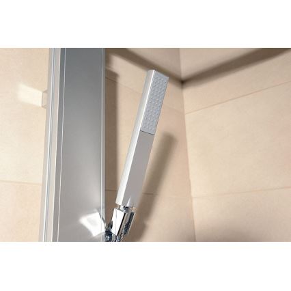 Aqualine - Ensemble de douche ROME, finition chrome brillant