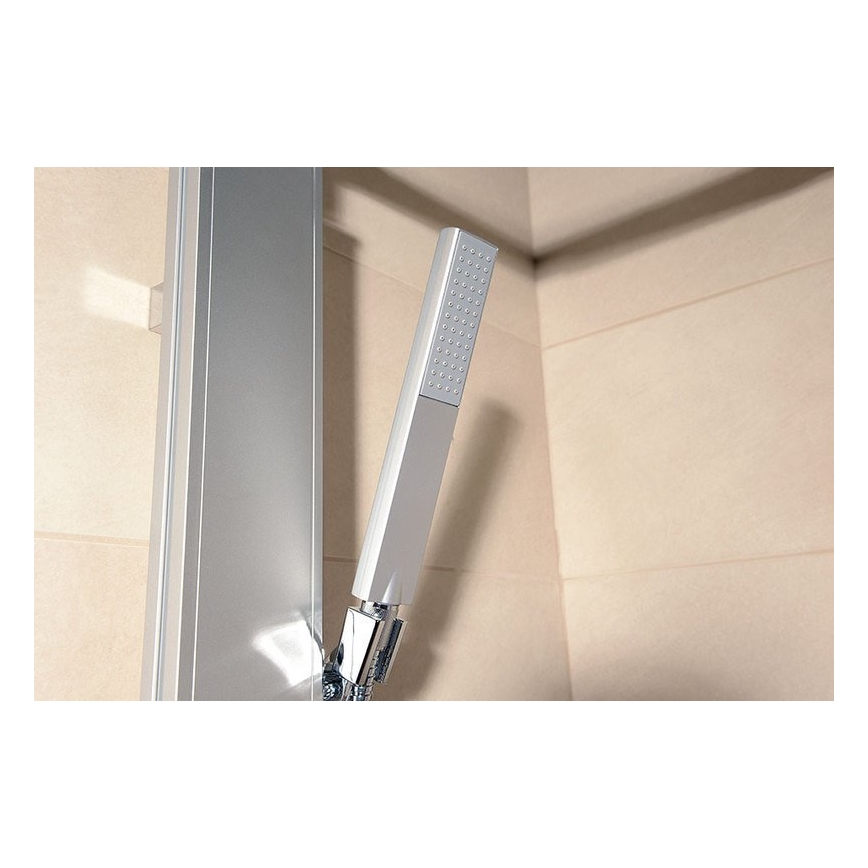 Aqualine - Ensemble de douche ROME, finition chrome brillant