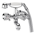 Aqualine - Ensemble pour baignoire VICTORIA RETRO chromé brillant