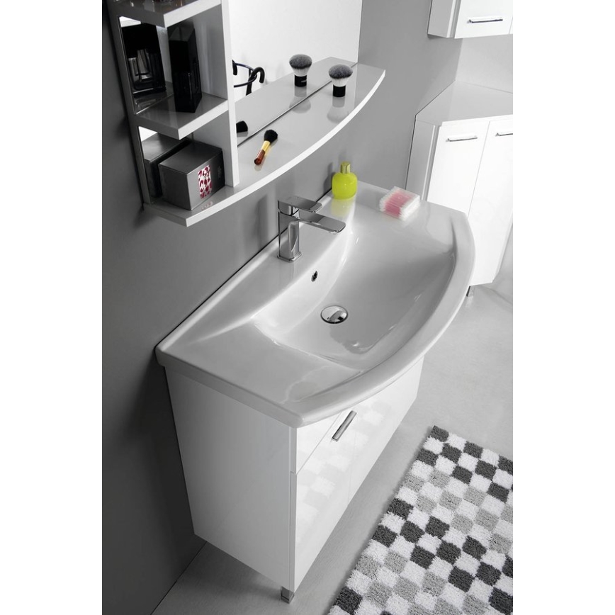 Aqualine - Lavabo encastrable ZERO 86x50 cm céramique/blanc