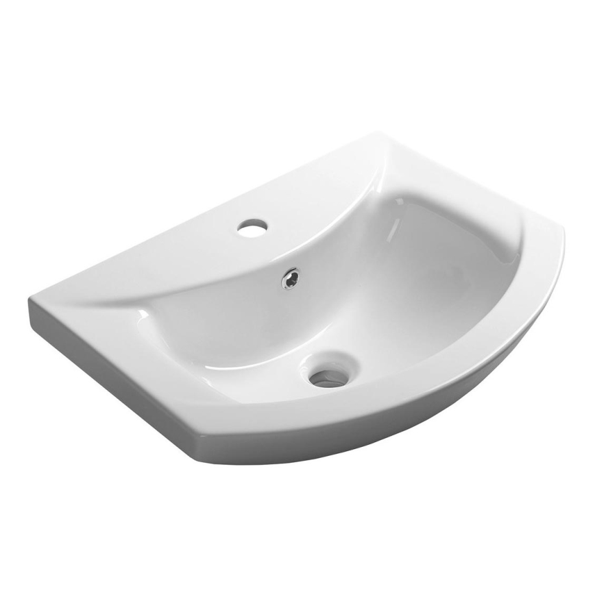Aqualine - Lavabo encastré ZERO 55x44 cm céramique/blanc
