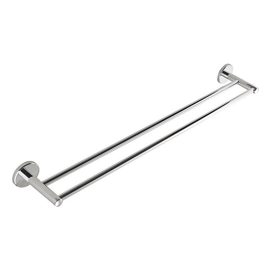 Aqualine - Porte-serviettes mural SAMBA 12x63 cm chrome brillant