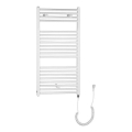 Aqualine - Radiateur électrique de salle de bains DIRECT-E 300W/230V 96 cm blanc droit