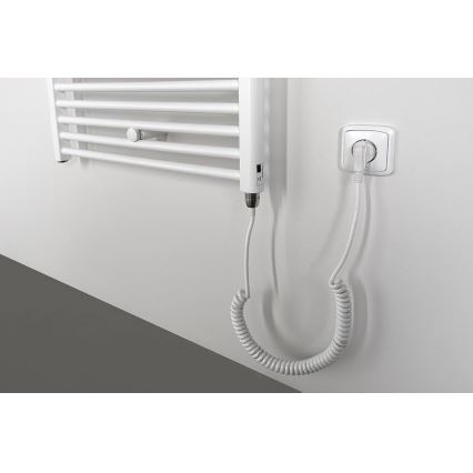 Aqualine - Radiateur électrique de salle de bains DIRECT-E 800W/230V 168 cm blanc droit