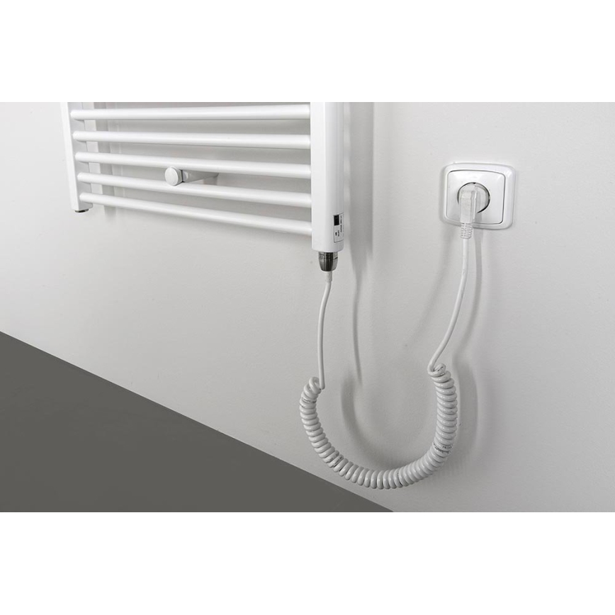 Aqualine - Radiateur électrique de salle de bains DIRECT-E 800W/230V 168 cm blanc droit