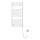 Aqualine - Radiateur électrique de salle de bains ORBIT-E 300 W 96 x 45 cm blanc rond