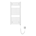 Aqualine - Radiateur électrique de salle de bains ORBIT-E 300W/230V 96 cm blanc rond