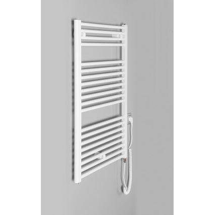 Aqualine - Radiateur électrique pour salle de bains DIRECT-E 400 W (96 x 60 cm), blanc