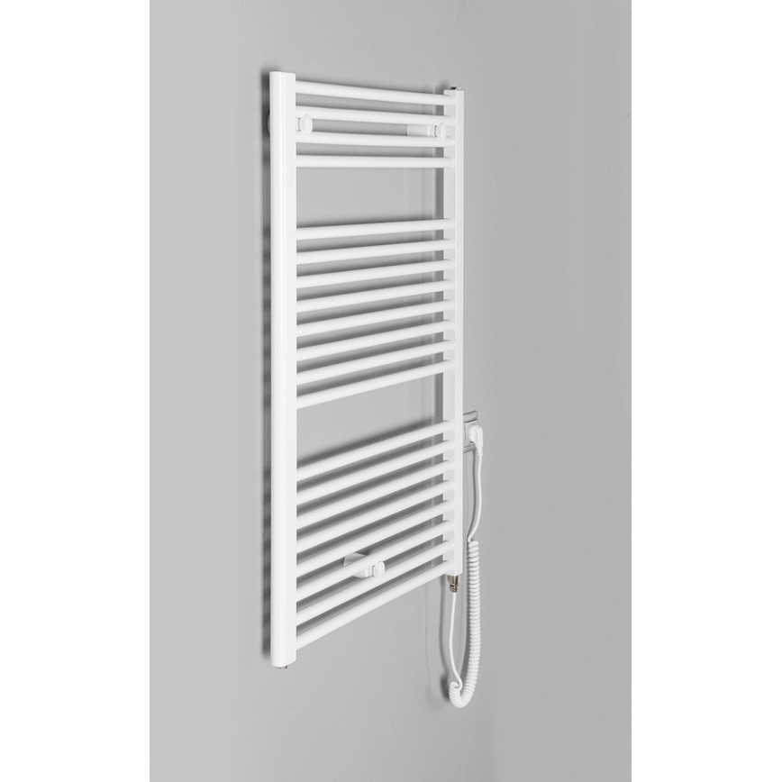 Aqualine - Radiateur électrique pour salle de bains DIRECT-E 400 W (96 x 60 cm), blanc
