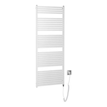 Aqualine - Radiateur électrique pour salle de bains TONDI-E 800 W, 169 x 60 cm, blanc