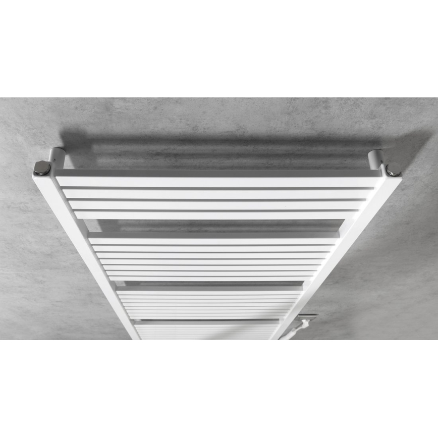 Aqualine - Radiateur électrique pour salle de bains TONDI-E 800 W, 169 x 60 cm, blanc