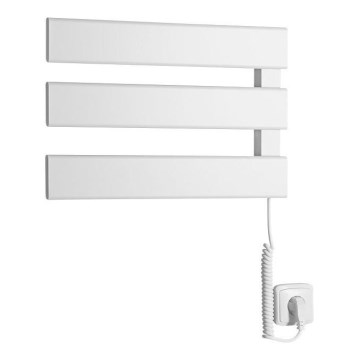 Aqualine - Sèche-serviettes électrique ELVIS 50 W 46 x 34 cm blanc