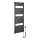 Aqualine - Sèche-serviettes électrique TONDI-E 500 W 133 x 45 cm noir mat