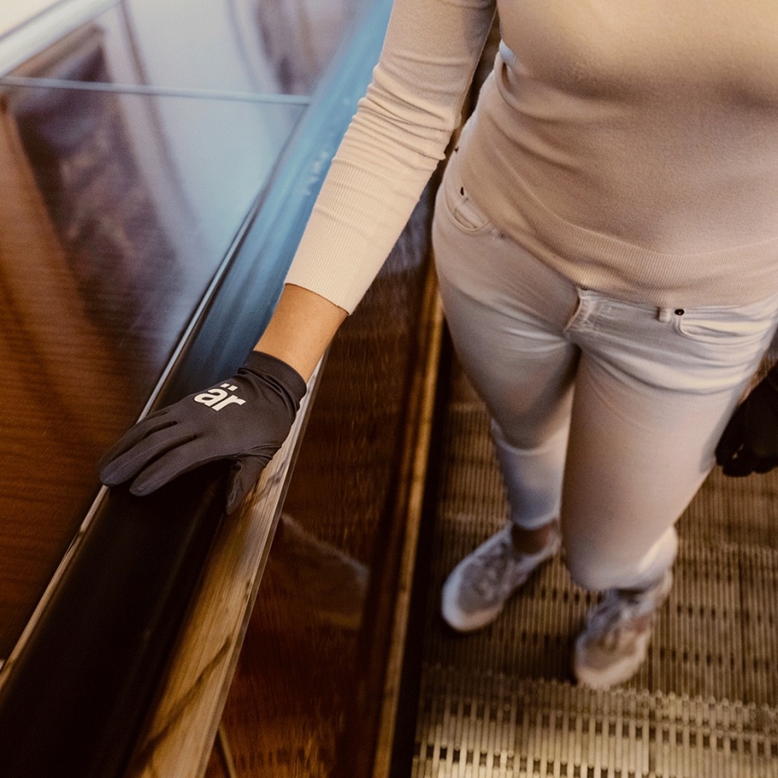 ÄR Antiviral Gants - Grand Logo M - ViralOff 99%