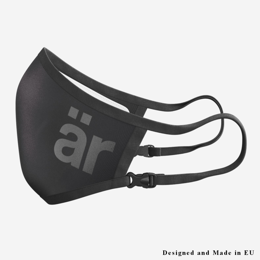 ÄR Antiviral Masque de protection - Grand Logo S - ViralOff 99% - plus efficace que FFP2