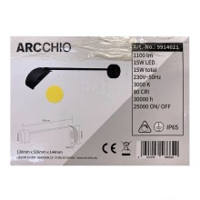 Arcchio - Applique murale extérieure GRAYSON LED/15W/230V IP65
