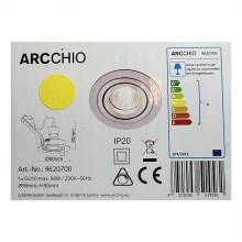 Arcchio - Spot encastrable SOPHIA 1xGU10/50W/230V