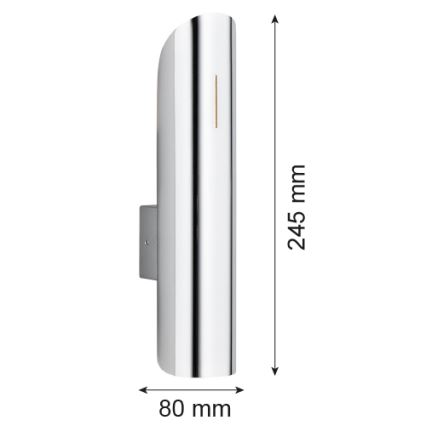 Argon 1038 - Applique murale AKRON 2xG9/5W/230V