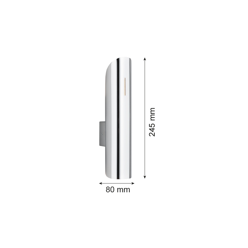 Argon 1038 - Applique murale AKRON 2xG9/5W/230V
