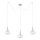 Argon 1354 - Suspension LED avec fil TULUZA 3xLED/5W/230V